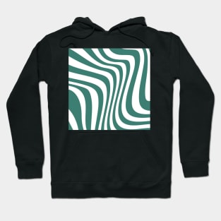 70's groovy wavy pattern Hoodie